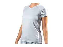 Kanu Surf Women's (XXL) Grey/White Rashguard