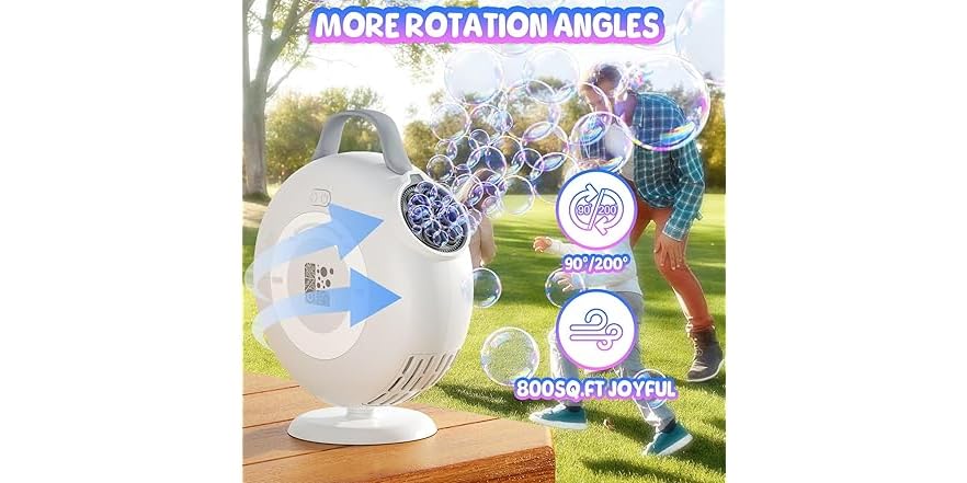 Rotating Bubble Litofelo Rotating Bubble Machine White