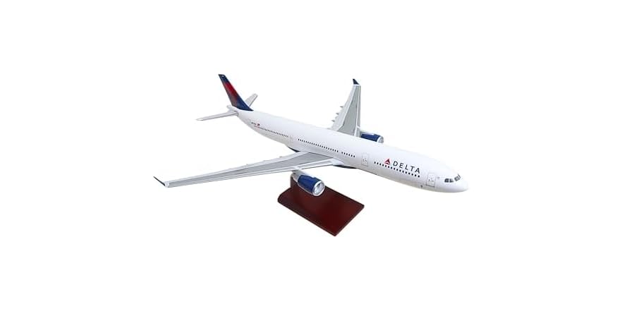 SkyMarks Delta A330-300 1/100 Scale Model Airplane
