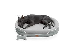 CWAWZ Light Grey XXL Orthopedic Dog Bed 53"