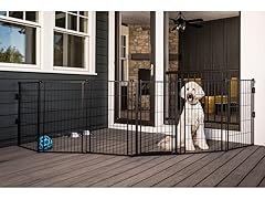 Wide In/Out XTall Heavy Duty Gate - Black