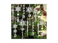 WHYLE 20Pcs Christmas Snowflake