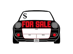 Automobile for Sale Sign 10x14 6pk