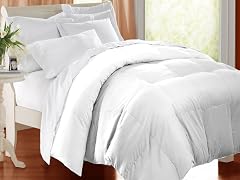 Down Alternative Comforter White 3 Sizes