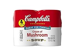 4PK Campbell's Condensed Soup, Cream of Mushroom