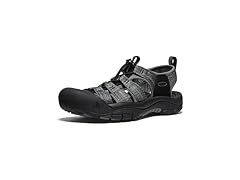 Men's KEEN Black/Grey Sandal (10.5)
