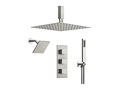 EVERSTEIN SFS1004A-NK12 Brushed Nickel 12" Shower System