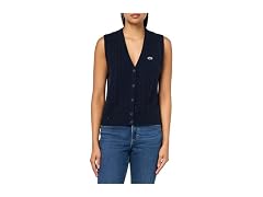 Lacoste Cashmere Cardigan, Navy Blue