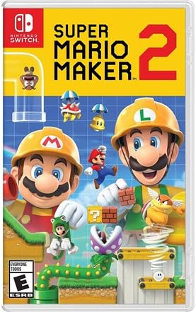 Switch/Switch 2 Games: Super Mario Maker 2 (Switch, International Version)