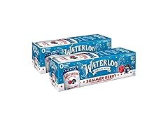 24PK Waterloo Sparkling Water, Summer Berry
