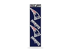 New England Patriots Quad Sticker Sheet
