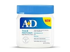 A D Treat and Heal Zinc Oxide 10 Diaper Rash Cream