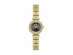 Jessica Simpson Watch Round Crystal Dial