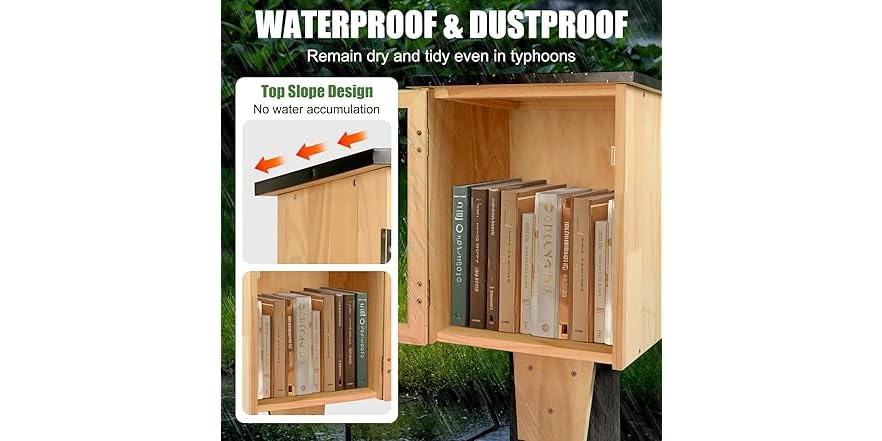Outdoor Library Book Box