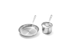 All-Clad D3 Stainless Steel Cookware Set, 3-Piece