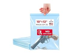 VCI Reclosable Poly Bags 10" x 12", Pack of 25