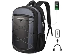 SEEHONOR Travel Laptop Backpack USB Port