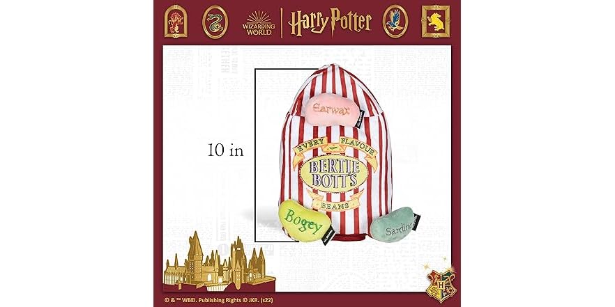 Harry Potter Dog Toy – Bertie Botts Burrow Plush for Pets - Image 5