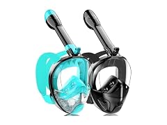 Ezire Full Face Snorkel Mask for Adults