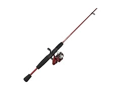 Zebco Slingshot Spinning Rod & Reel Combo, Red