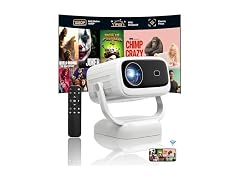 1080P Portable Projector WiFi & Bluetooth