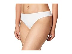 Calvin Klein Women's White Thong (XL)