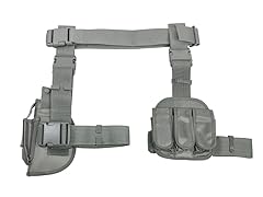 VISM 3 Piece Drop Leg Gun Holster Urban Grey