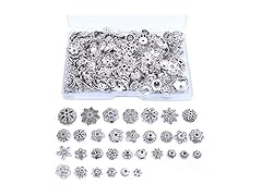 Jdesun 120g Bead Caps with Storage Box