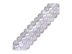 GEM-Inside Genuine 12mm Natural Blue Rainbow Moonstone