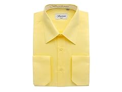 Classic Fit Dress Shirts, Lemon