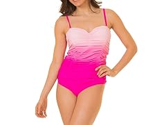 Coco Limon One Piece Missy Swimsuit, Pink