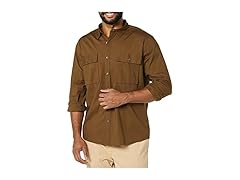 Goodthreads Mens TwoPocket Utility Olive (2XLT)