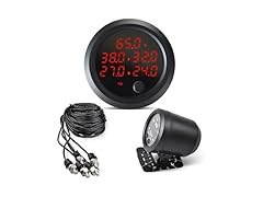 ZHSYMX Air Pressure Gauge 12V/24V 2"