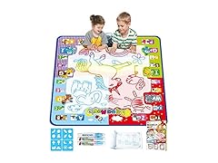 Jasonwell Aqua Water Doodle Mat 31"x31" Alphabet
