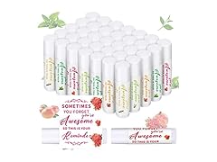 50 Pcs Thank You Gift Lip Balm