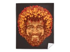 "Happy Little Leaves" Mink Fleece Blanket