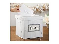 Kate Aspen Kate Aspen White Rustic Wood