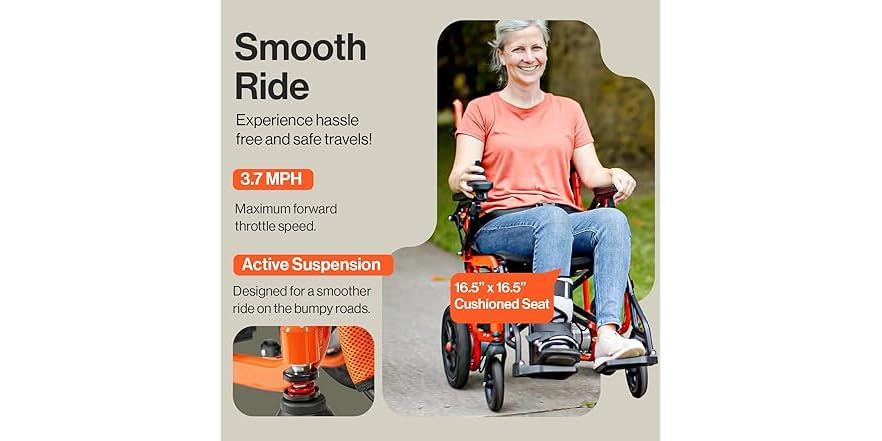 Go Ride Electric SuperHandy GoRide Electric Wheelchair