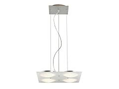 LUMIDISQUE Square 4 Light Adjustable Pendant