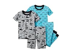 Carter's 4 Pc Cotton, Print, 6 Months