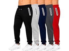3Pk Mens Fleece Lined Jogger
