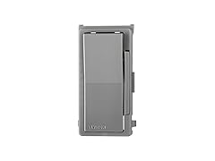 Leviton Decora Dimmer Faceplate, Gray