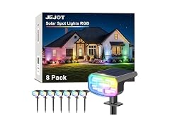 JEJOT Solar Spot Lights Outdoor