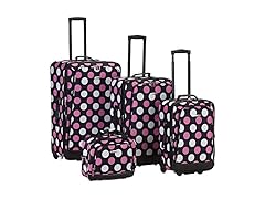 Rockland Escape 4Pc Softside Luggage Set