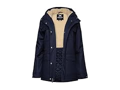 Womens Fleece Lined Insulated Jacket (S)