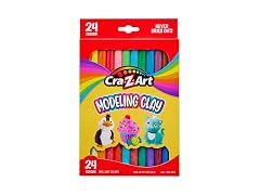 Cra-Z-Art Modeling Clay, 17.5 oz, 24 Count (10901)