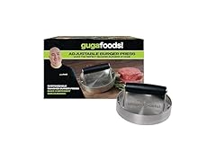 Guga Foods- Adjustable Burger Press