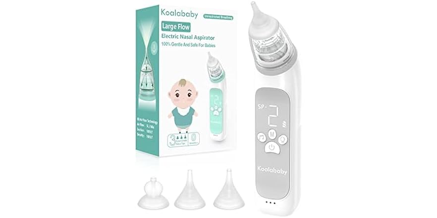 Large Flow Electric Nasal Baby Aspirator