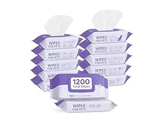 12-Pack Lavender Scented Pet Wipes