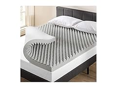 Best Price Mattress 4" Memory Foam Topper Twin